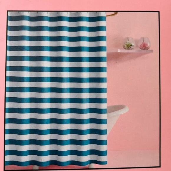 NEW Kate Spade Shower Curtain - Picture 1 of 11